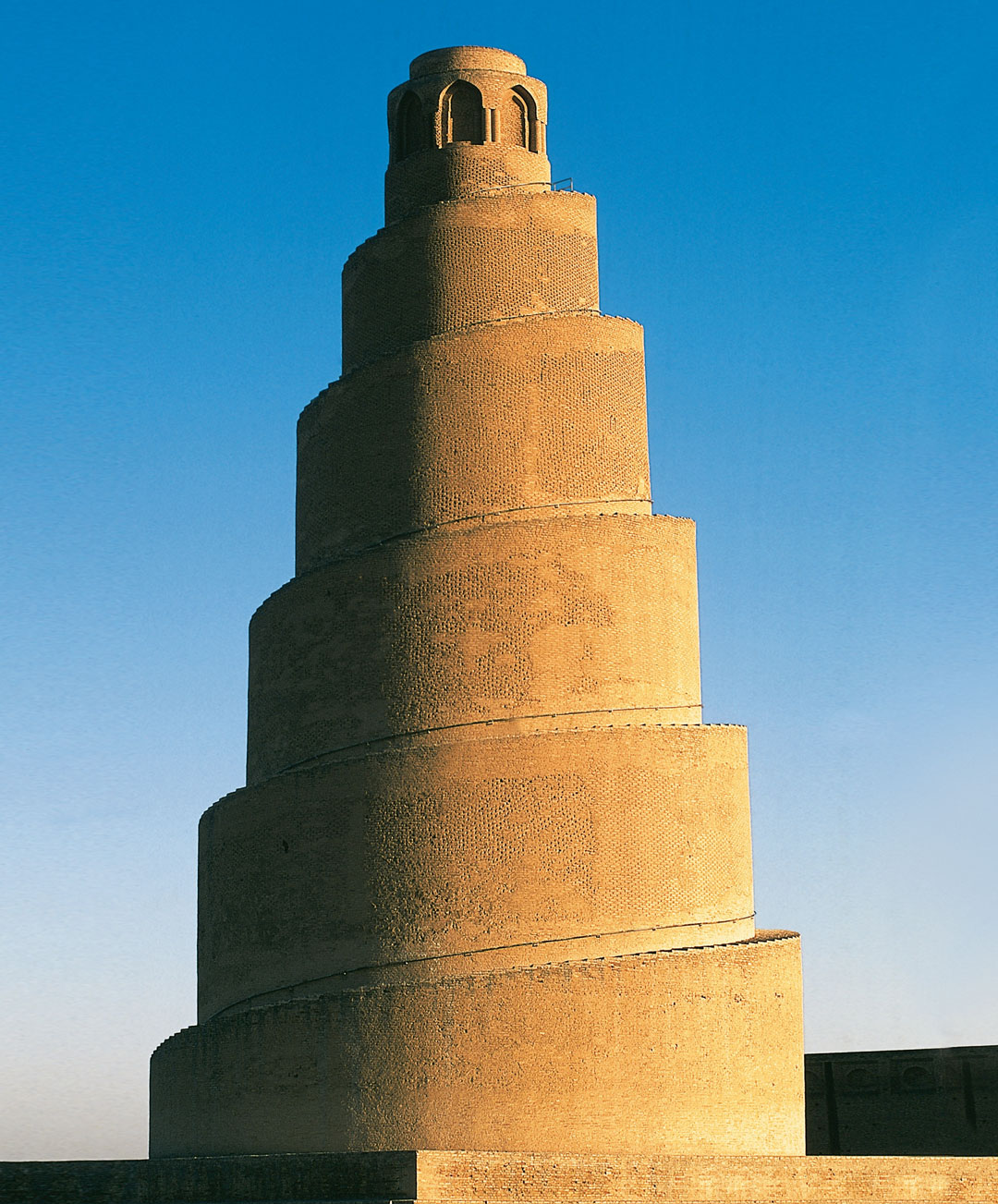 Malwiya Minaret, Samarra, Iraq, 851. From Brick