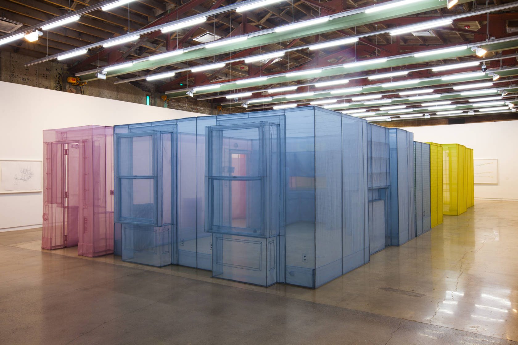 Installation view of Do Ho Suh at The Contemporary Austin
