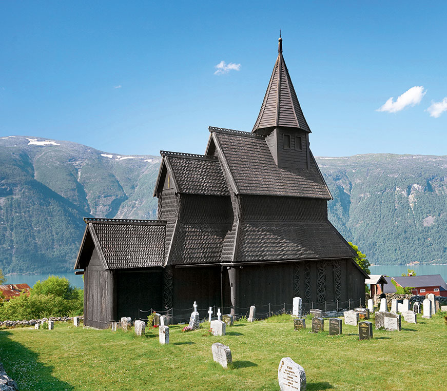 Urnes Church, Ornes, Norway, 12th century. From Black: Architecture in Monochrome