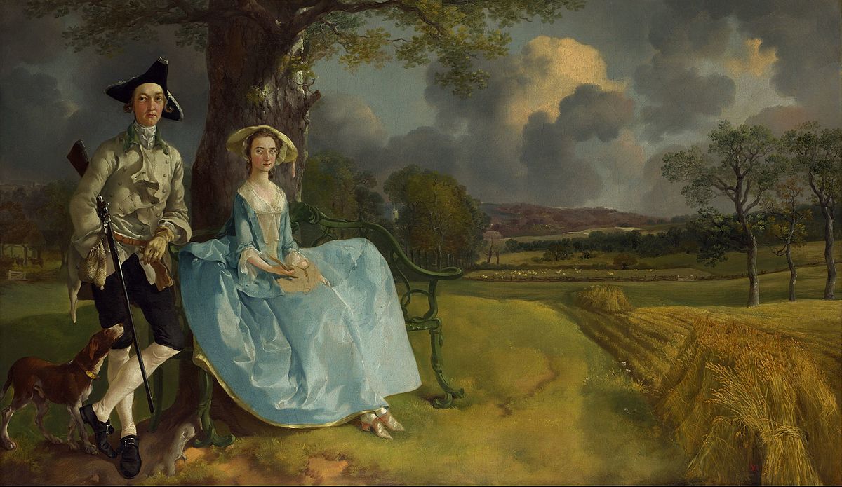 Mr and Mrs Andrews (c. 1750) by Thomas Gainsborough