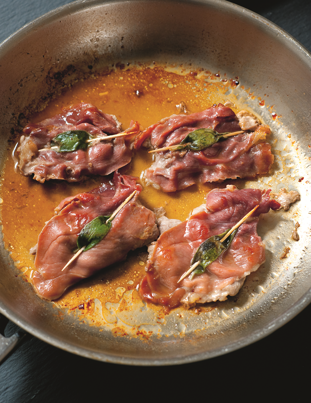 Roman Saltimbocca from The Silver Spoon: Quick and Easy Italian Recipes