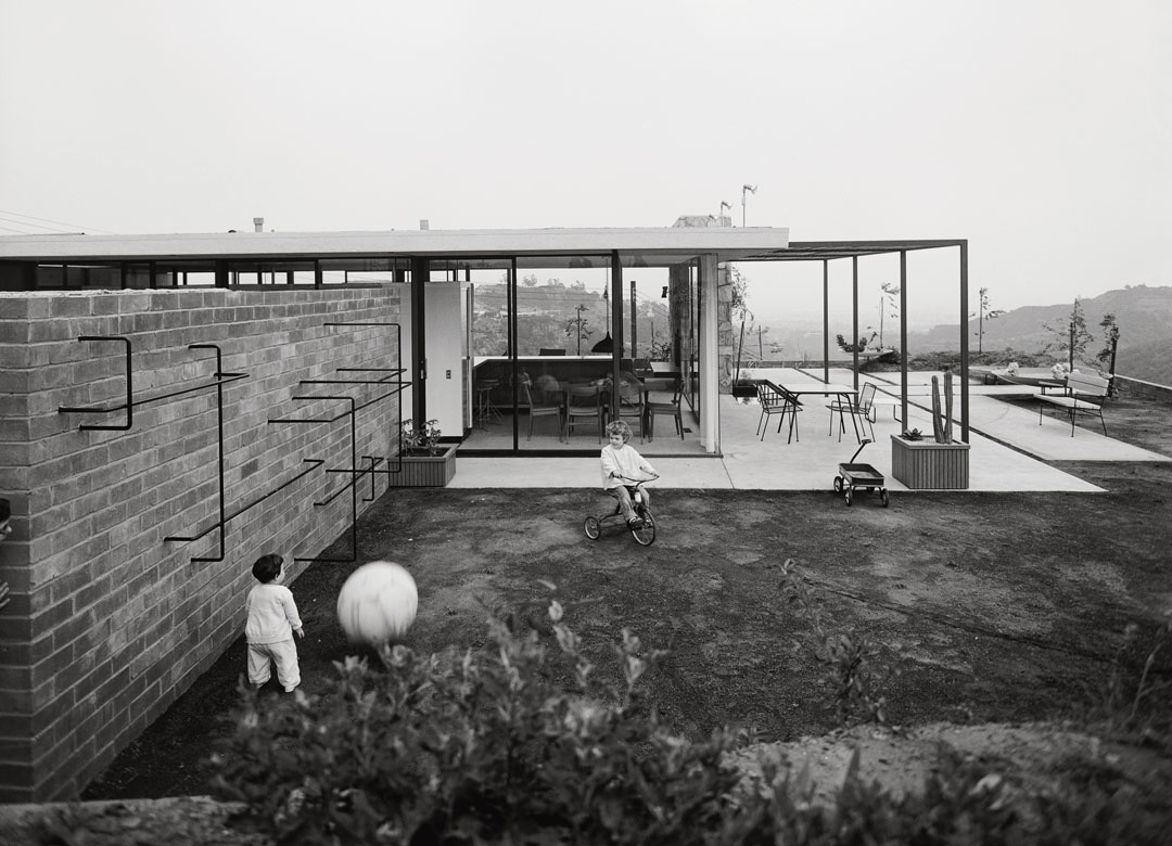 Craig Ellwood's Case Study House #16, Bel Air, 1953, photographed by Marvin Rand and featured in California Captured