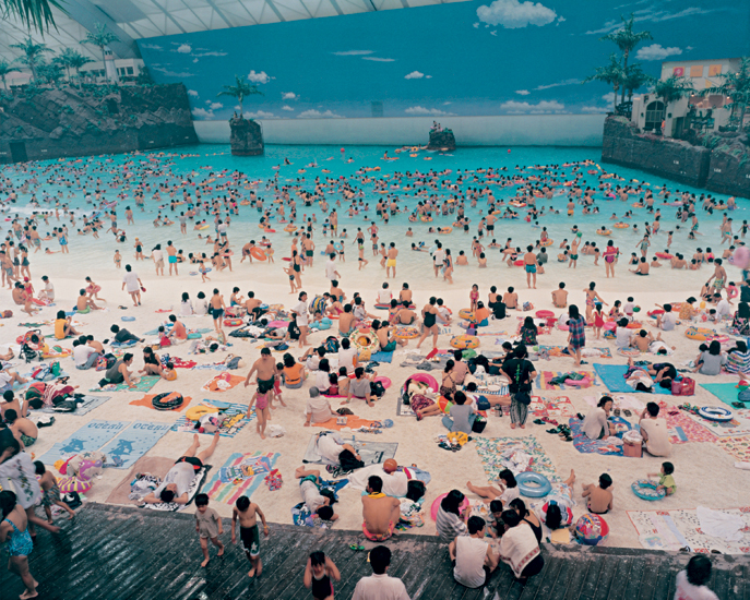 Martin Parr, Ocean Dome (1996), Miyazaki, Japan, from the series Small World