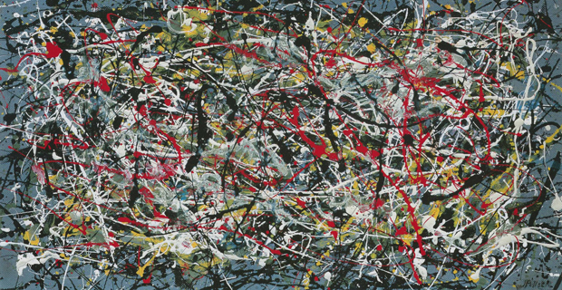 Jackson Pollock's Untitled was one of the forged paintings