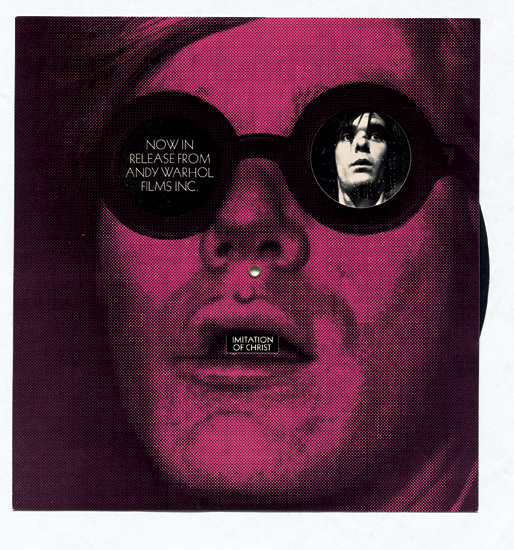 Promotional device advertising Warhol Films (1967)