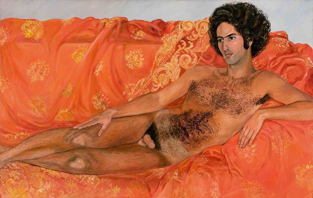 Imperial Nude: Paul Rosano (1977) by Sylvia Sleigh