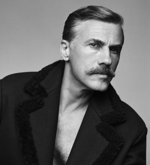 Christoph Waltz, featured in issue no 20 for Autumn and Winter 2014, portrait by Alasdair McLellan. From Fantastic Man