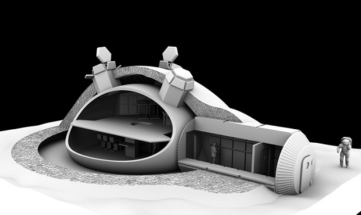 Foster + Partners’ feasibility study for a lunar base for the European Space Agency