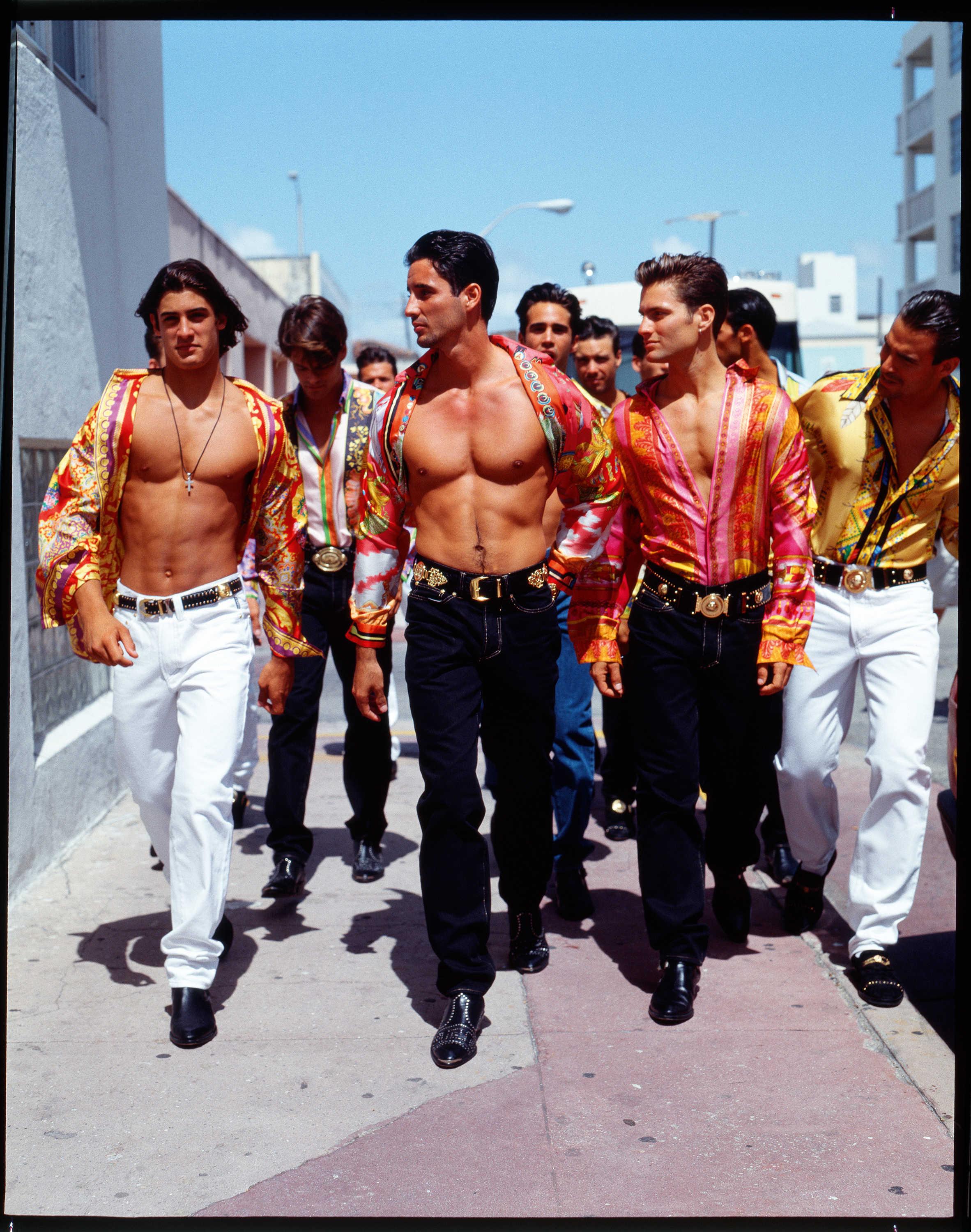 Gianni Versace. Versace South Beach Stories campaign, 1993. Photograph by Doug Ordway