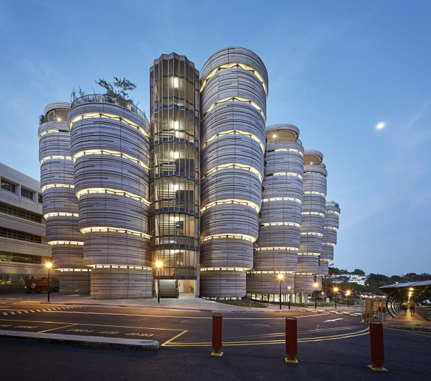The Learning Hub, Singapore by Heatherwick Studiok. Photograph by Hufton and Crow