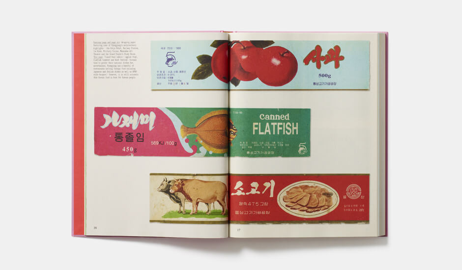 A spread from Made in North Korea