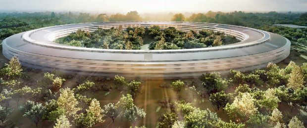 The new Apple Campus design, by Foster and Partners