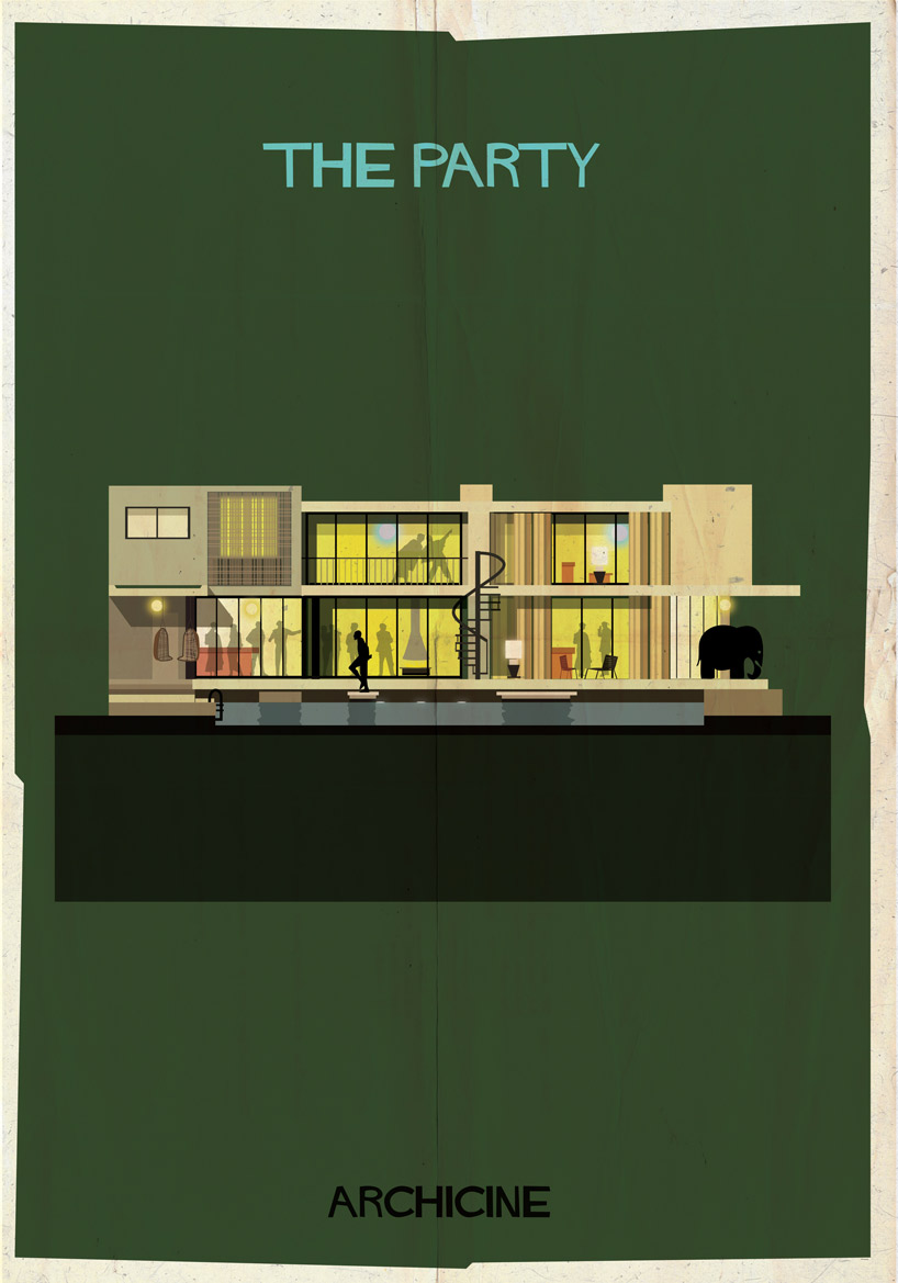 Federico Babina's poser for The Party