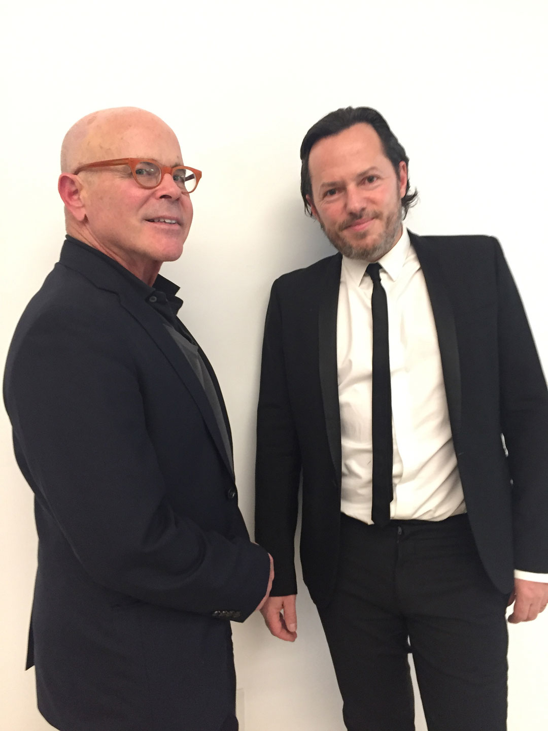 William Norwich and Alexandre de Betak pictured after the talk at Parsons