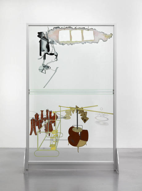 Marcel Duchamp (1987-1968) The Bride Stripped Bare by Her Bachelors, Even (The Large Glass) 1915-23 reconstructed by Richard Hamilton 1965-6, lower panel remade 1985 Tate © The estate of Richard Hamilton