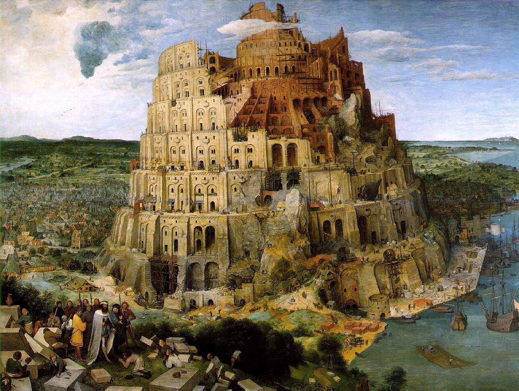 The Tower of Babel (c. 1563) by Bruegel