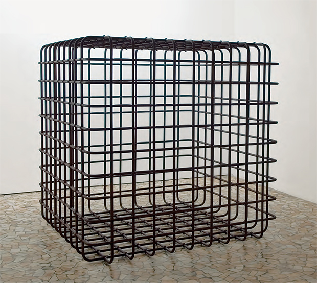Cube (2006) by Mona Hatoum. As reproduced in our new Contemporary Artist Series book