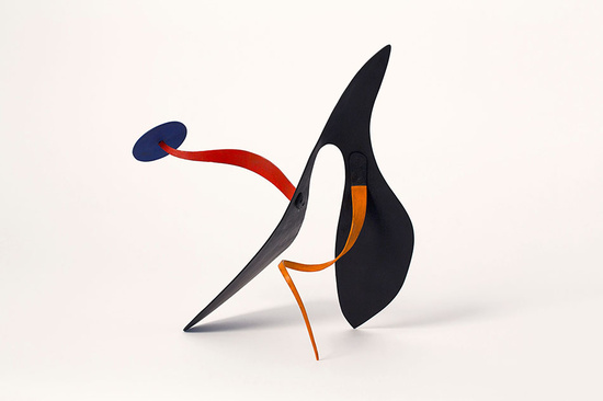 Untitled, 1936 — Alexander Calder Sheet metal and paint  28.3 x 27.9 x 22.9 cm / 11 1/8 x 11 x 9 in © Calder Foundation, New York / 2017, ProLitteris, Zurich  Courtesy of the Foundation and Hauser & Wirth