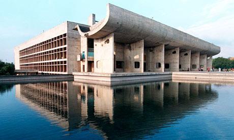 Chandigarh Parliament Building, India - Le Corbusier