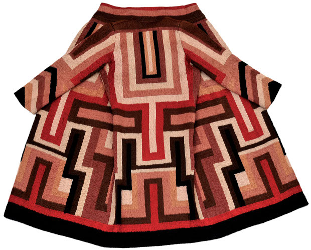 Coat made for the actress Gloria Swanson, 1923-4, by Sonia Delaunay
