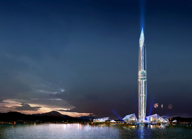 GDS Architects' design for 'Cheongna City Tower' in Incheon, South Korea