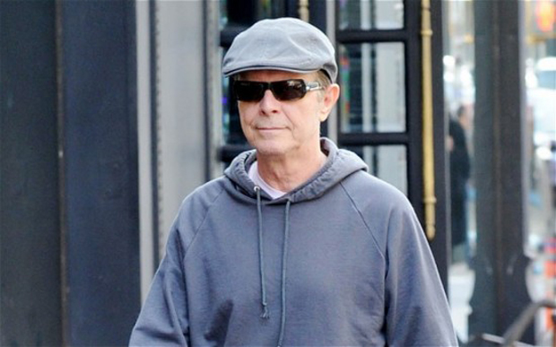 David Bowie pictured in New York last year