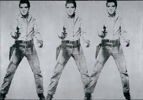  Triple Elvis (1963) by Andy Warhol