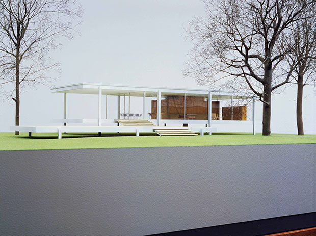Farnsworth House (1945-51) by Mies van der Rohe