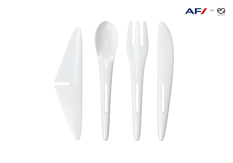 Eugeni Quitllet's new cutlery for Air France