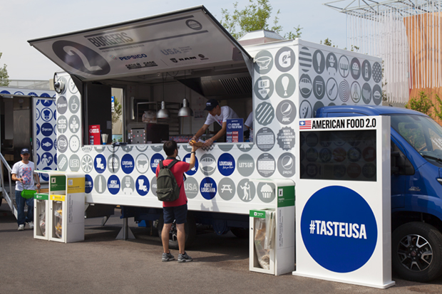 Food Truck Nation at the Milan Expo