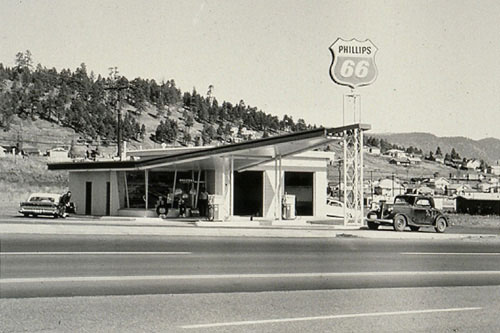 From Twentysix Gasoline Stations (1962) by Ed Ruscha