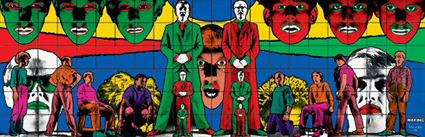 Waking (1984) by Gilbert and George