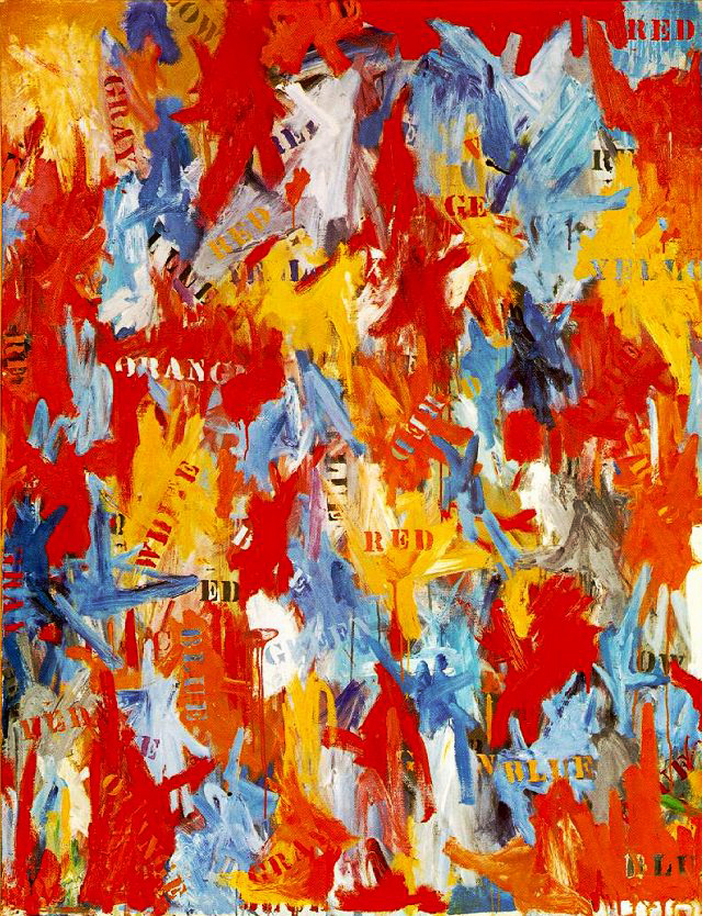 False Start (1959) by Jasper Johns