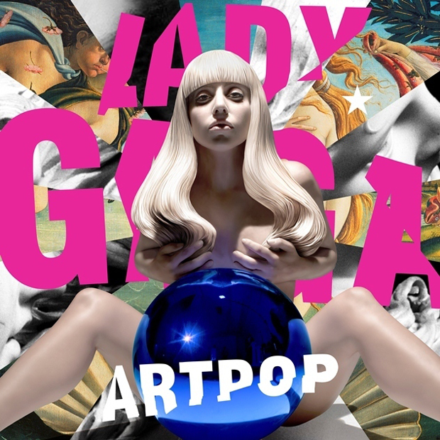 Lady Gaga's Artpop cover by Jeff Koons