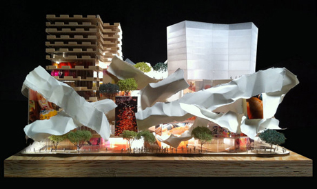 Frank Gehry's  models for Toronto
