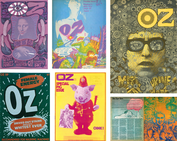 Oz covers and spread, from our Graphic Design Archive