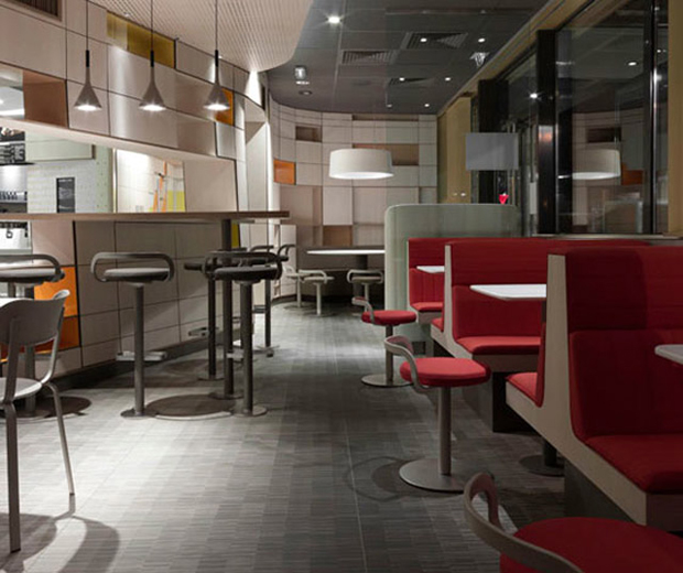 McDonald's interior - Patrick Norguet