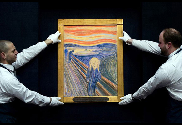 The Scream goes to auction at Sotheby's