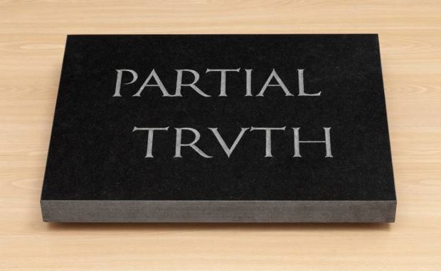 Partial Truth (1997) by Bruce Nauman