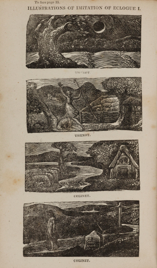 William Blake’s wood engravings for Thornton’s edition of Virgil’s Pastorals  from 1821