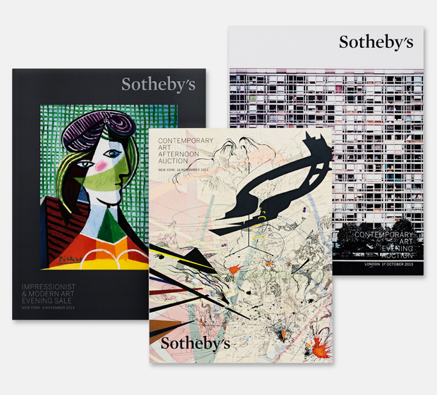 Pentagram's redesign of Sotheby's catalogues