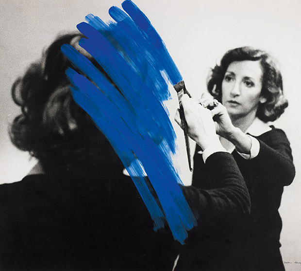 Inhabited Painting (1975) by Helen Almedia. From The Photography Book
