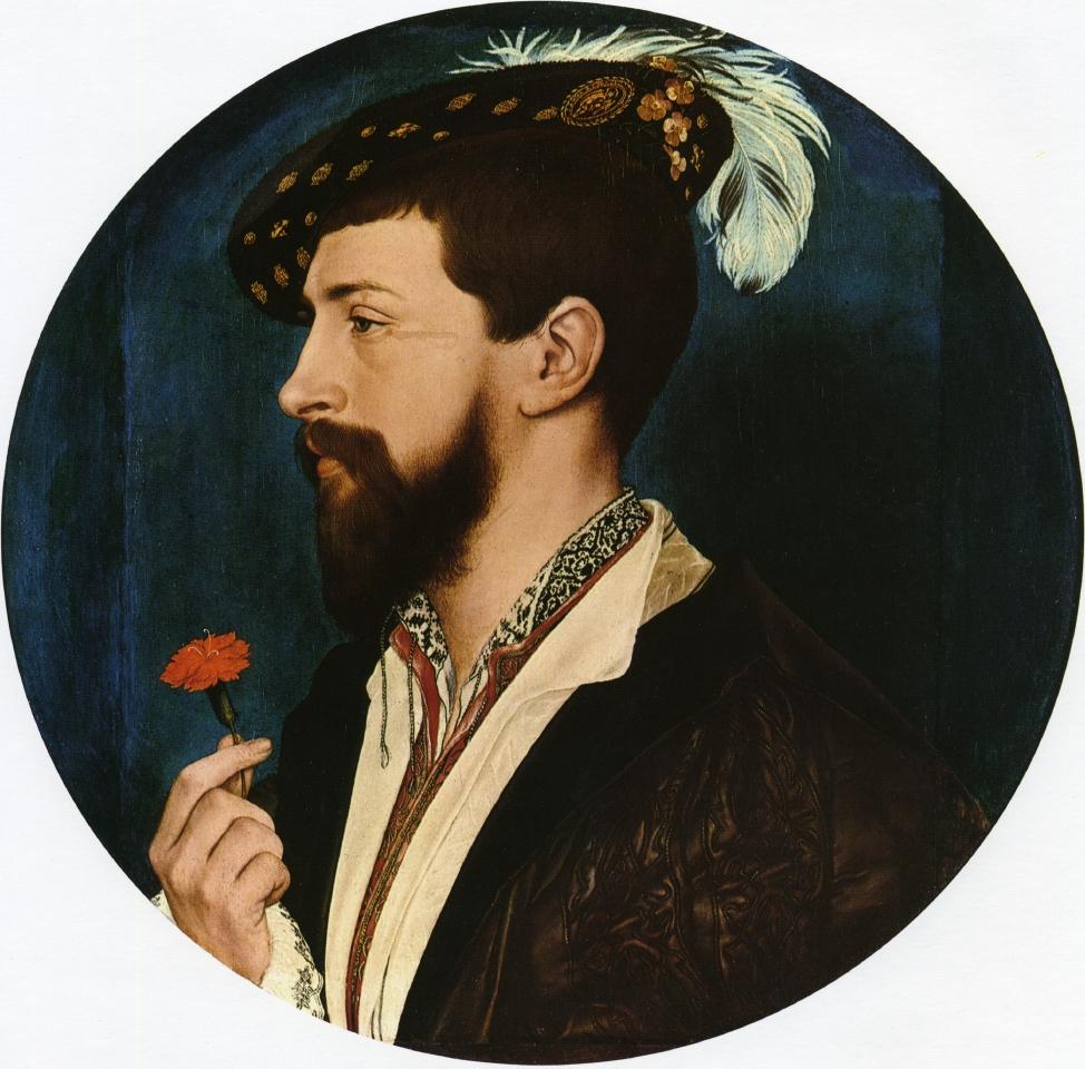 Portrait of Simon George of Quocote (c. 1536) by Holbein