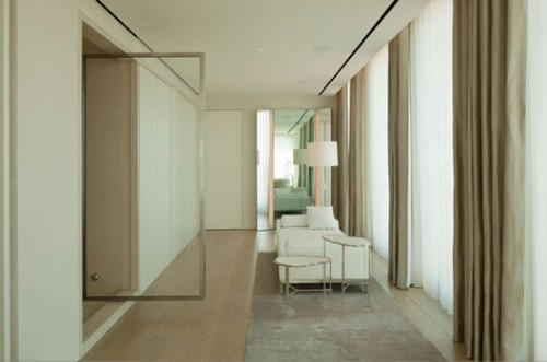 Ian Schrager's own apartment, designed by John Pawson