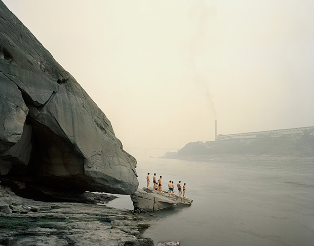 Yibin I, Bathers 2007 Sichuan Province, China - Nadav Kander. From Shooting Space