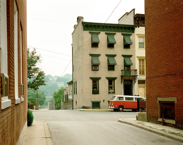 Stephen Shore, Church Street and Second Street (June 20, 1974), Easton, Pennsylvania, USA