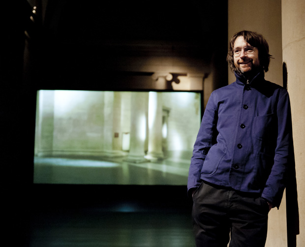 Simon Starling at Tate Britain for his Phantom Ride exhibition, 2012
