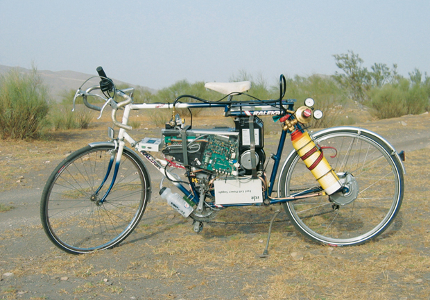The bike from Tabernas Desert Run