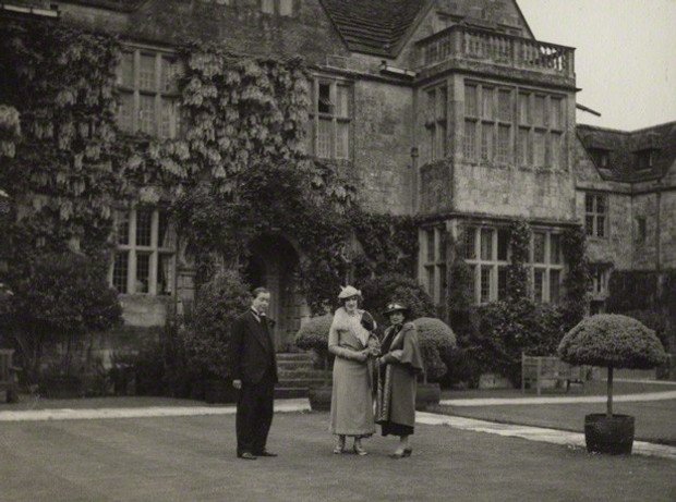 Tancred Borenius; Lady Ottoline Morrell; Edith Olivier, 1936