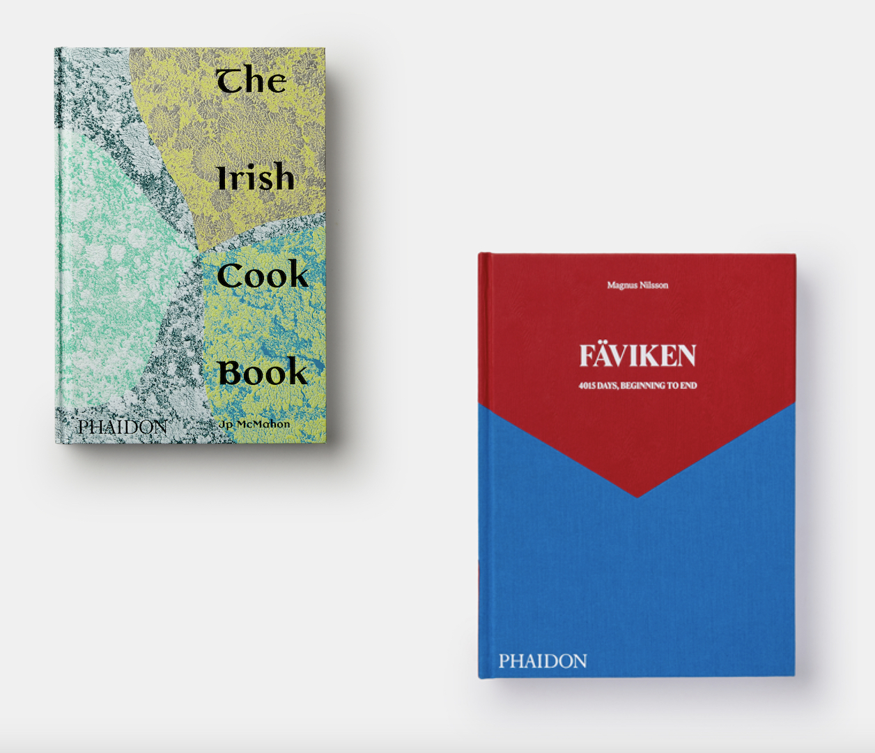 The Irish Cookbook by Jp McMahon and Fäviken: 4015 Days, Beginning to End by Magnus Nilsson 